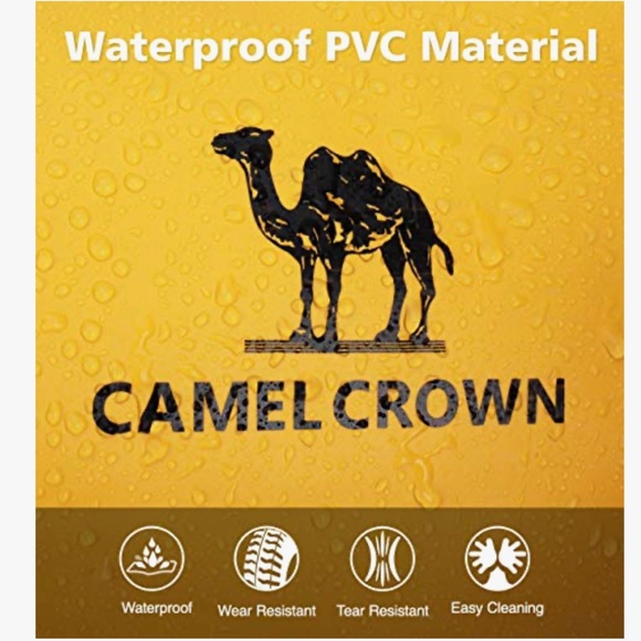 CAMEL CROWN Yellow SPORTS GYM BAG WATERPROOF DUFFEL WEEKENDER 30L WSHOULDERSTRAP - Picture 6 of 9